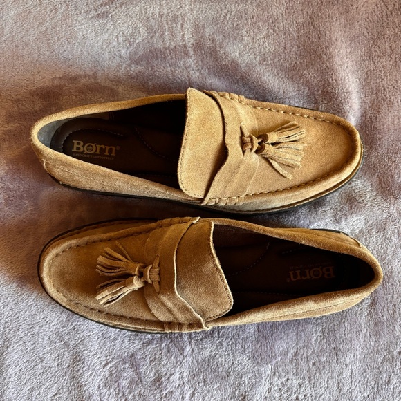 Born Capri Tassel Platform Loafer Women size 9M - Picture 7 of 14